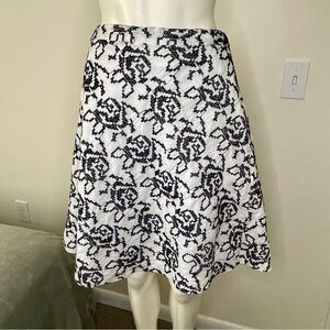 Michael Kors cross stitch rose skirt